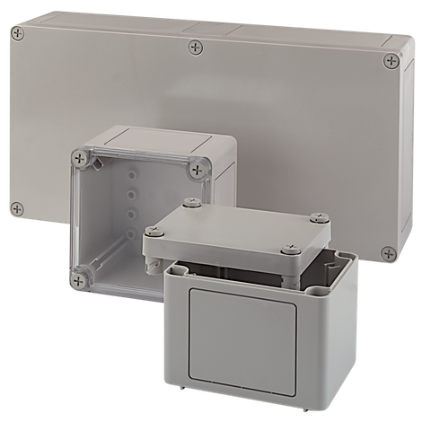 Polycarbonat flanged enclosures
