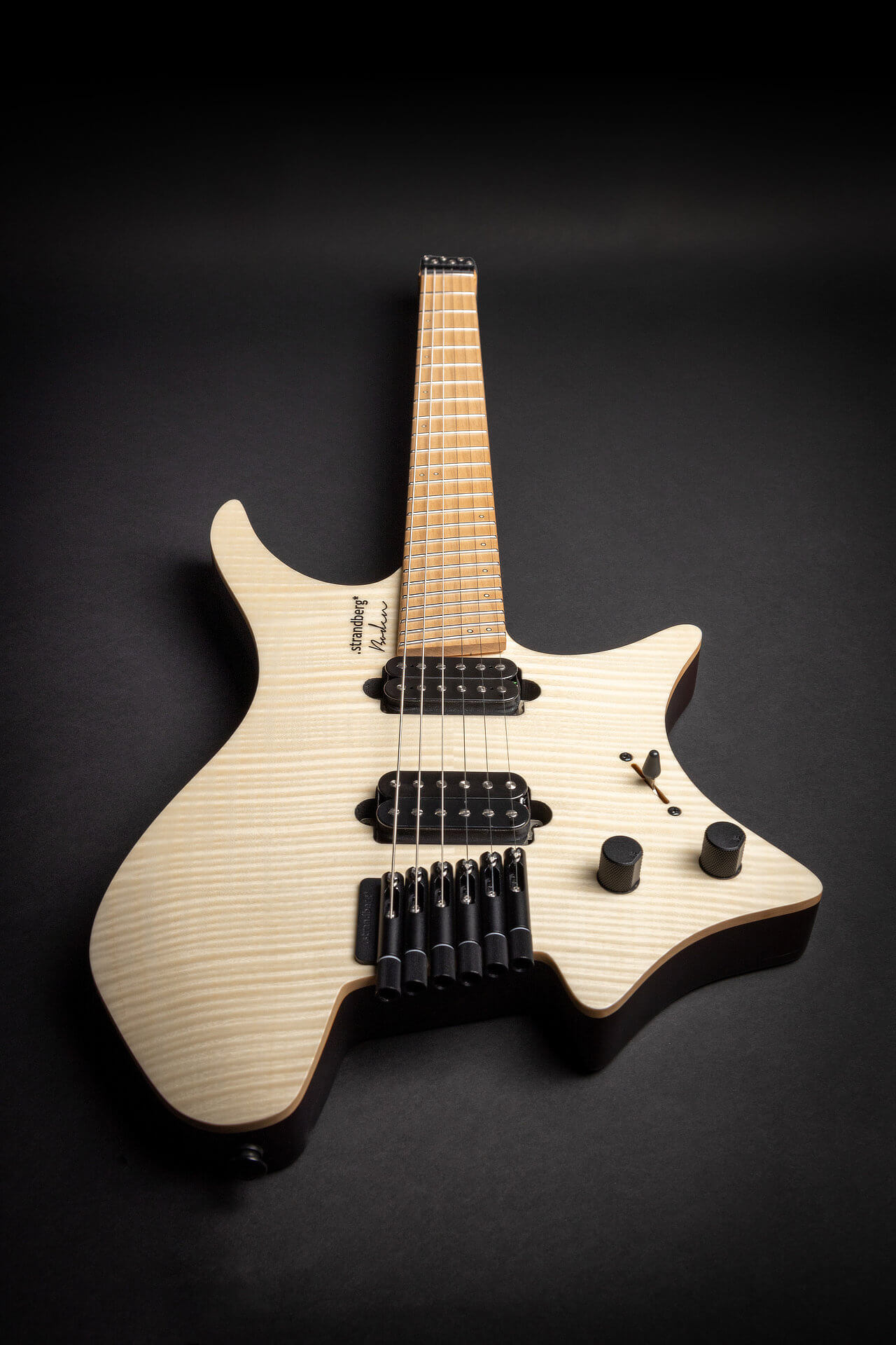 ギター strandberg Boden Standard 6 Boden J Artisan 6T Eby Koa Natural Purple - .strandberg