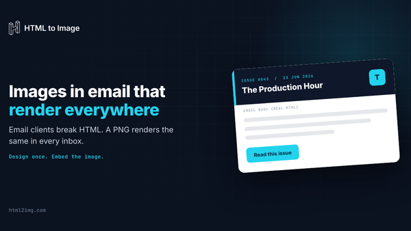 Images in email that render everywhere