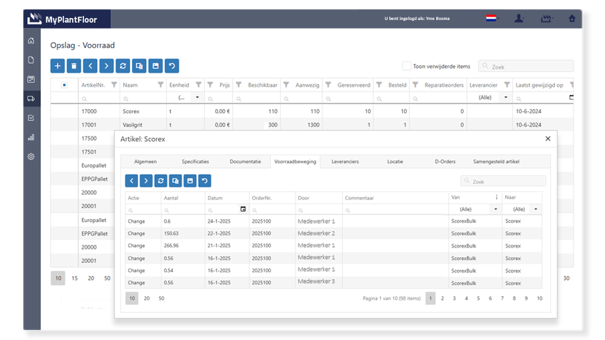 Voorraadbeheer-software-productiebedrijf-Voorraadtelling