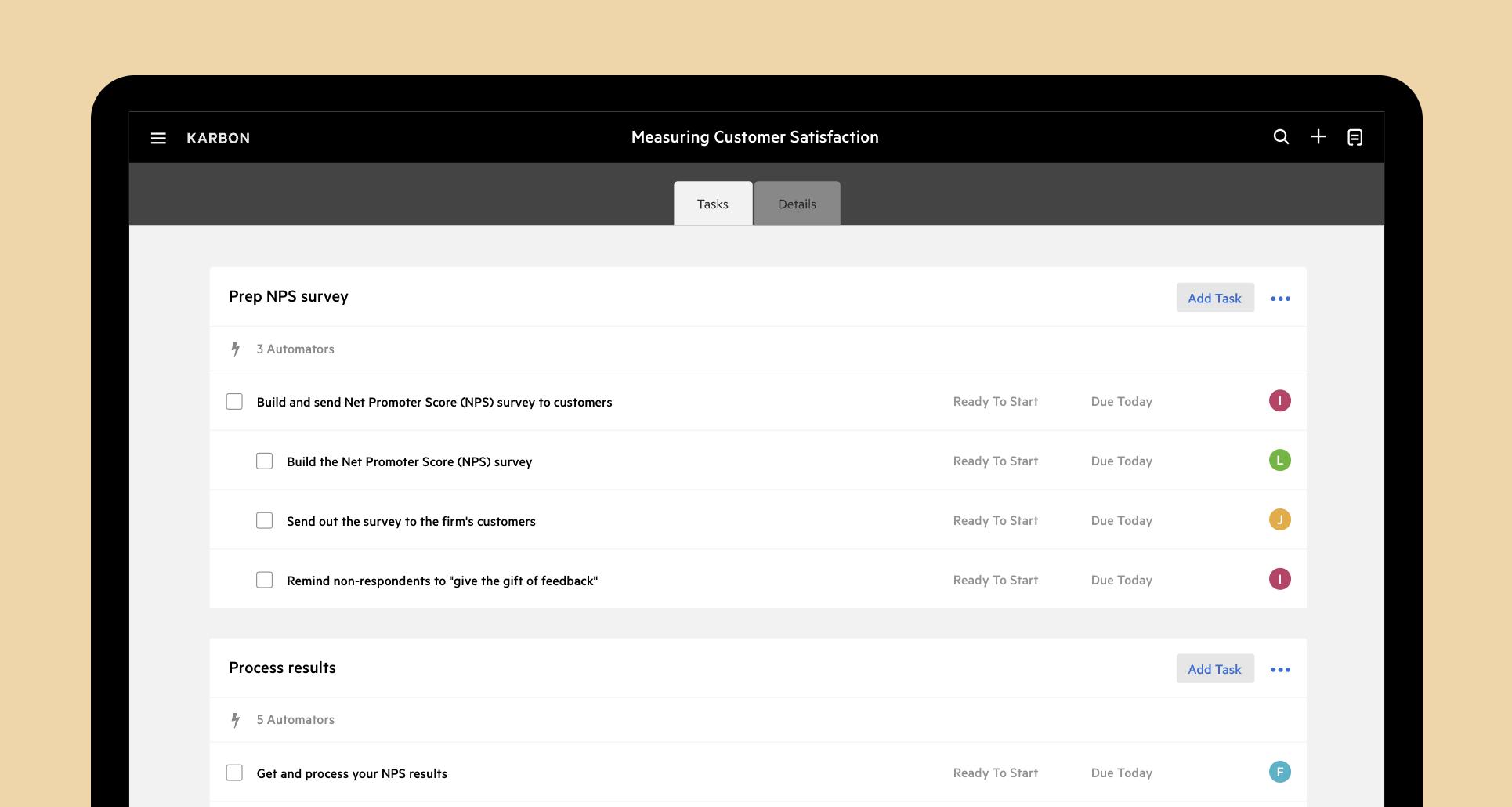 Use this Measuring Customer Satisfaction template to capture their satisfaction using the Net Promoter Score (NPS) method.