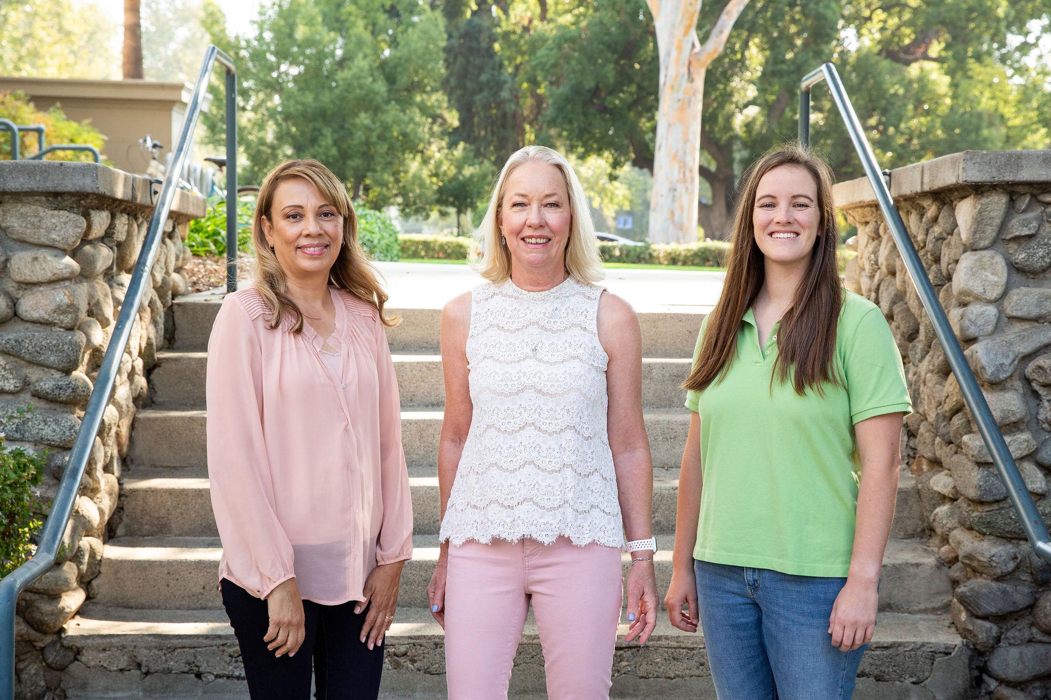 Three members of the GSA team