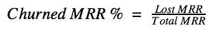 Churned-MRR