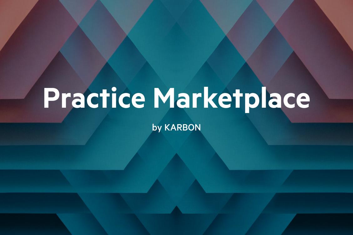 Practice Marketplace by Karbon (Header)
