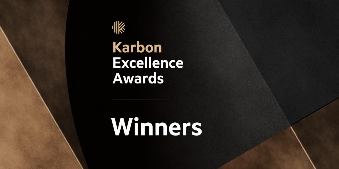 2025 Karbon Excellence Awards Winners