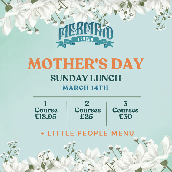 MOTHER'S DAY ROAST LUNCH