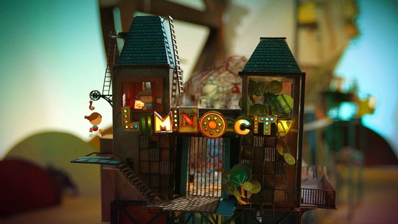 Screenshot of the mobile game Lumino City