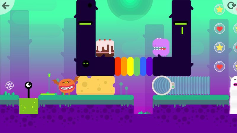 Screenshot of mobile game Thinkrolls