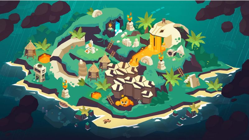 Screenshot of the mobile game Down in Bermuda