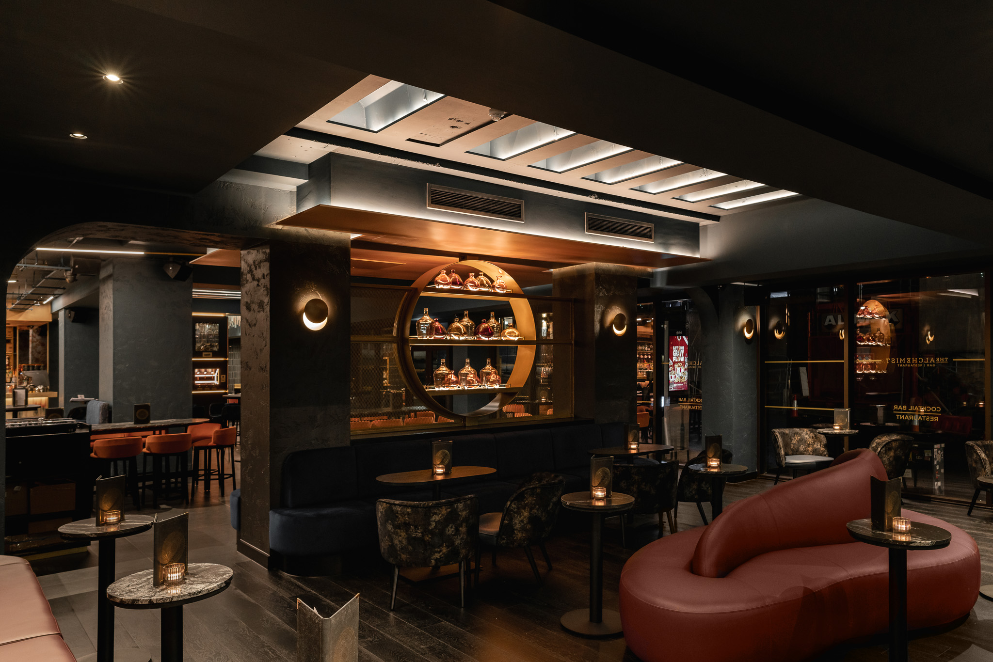 Best Cocktail Bars in Glasgow 2026: Where to Drink 10 Interior cocktail bar at The Alchemist in Glasgow