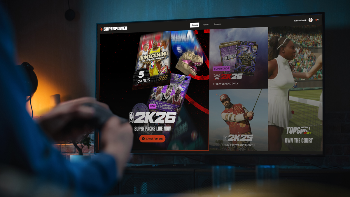Download the SuperPower app on PlayStation