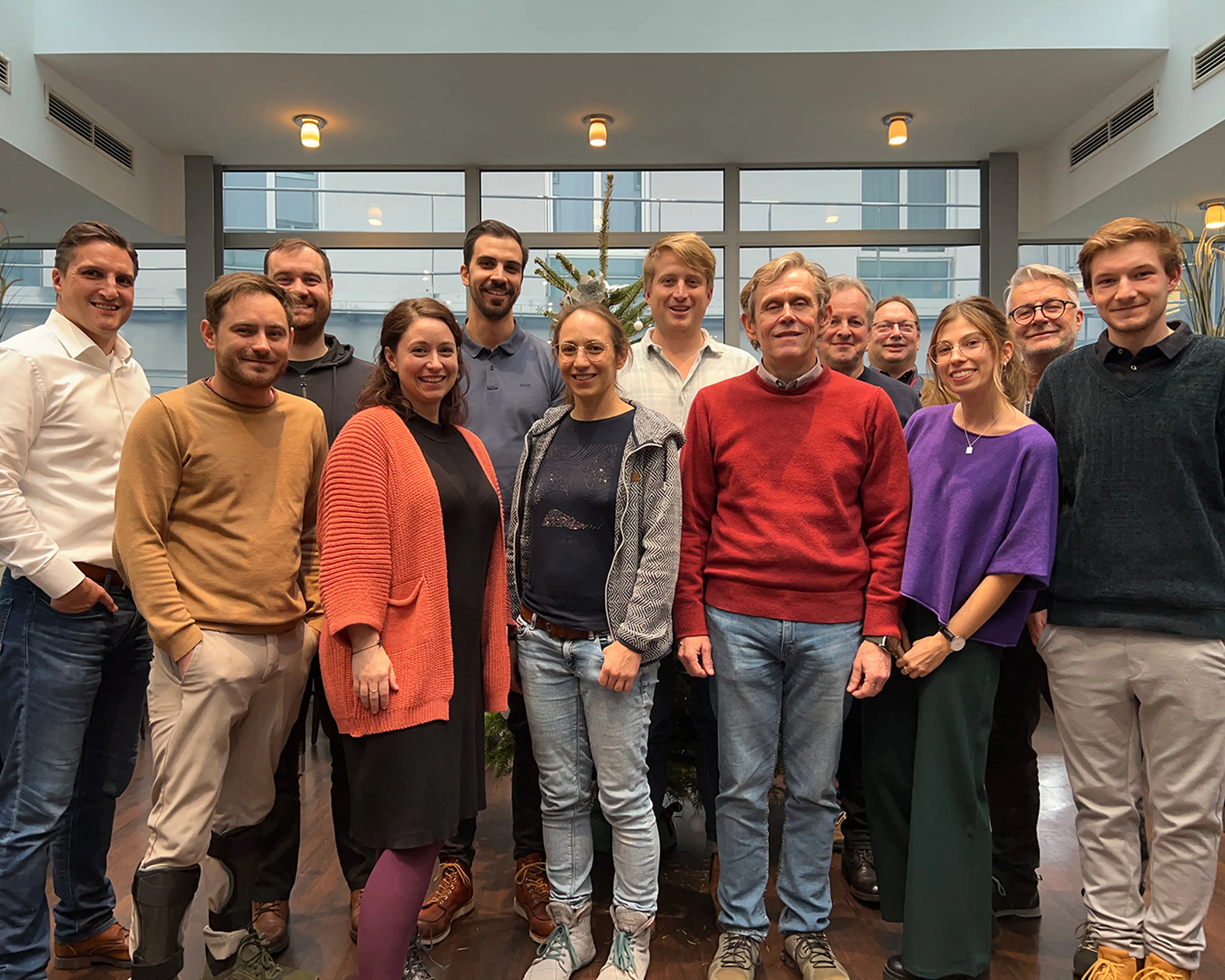Gruppenfoto bei Projektmanagement-Seminar