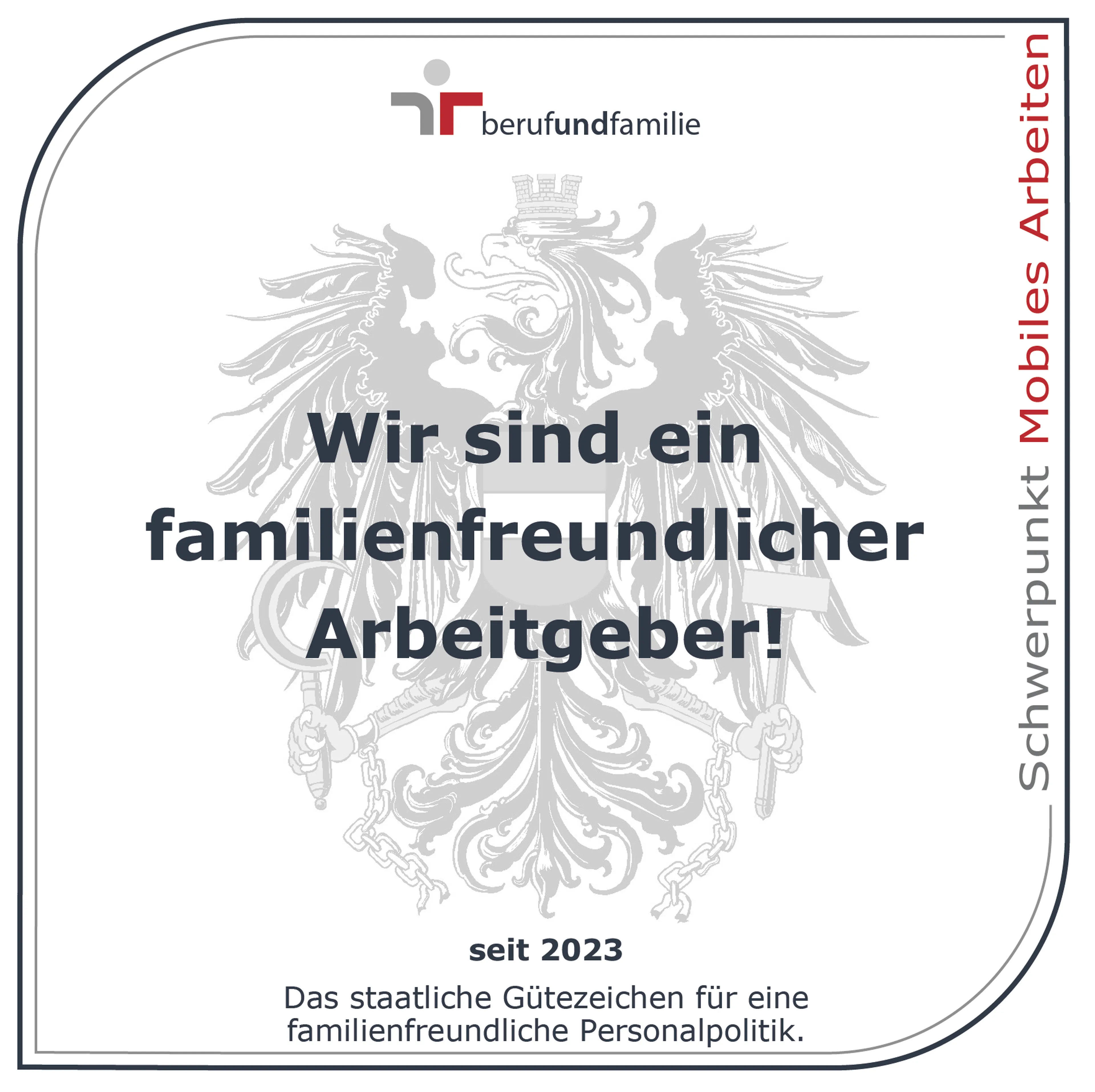 Gütezeichen berufundfamilie