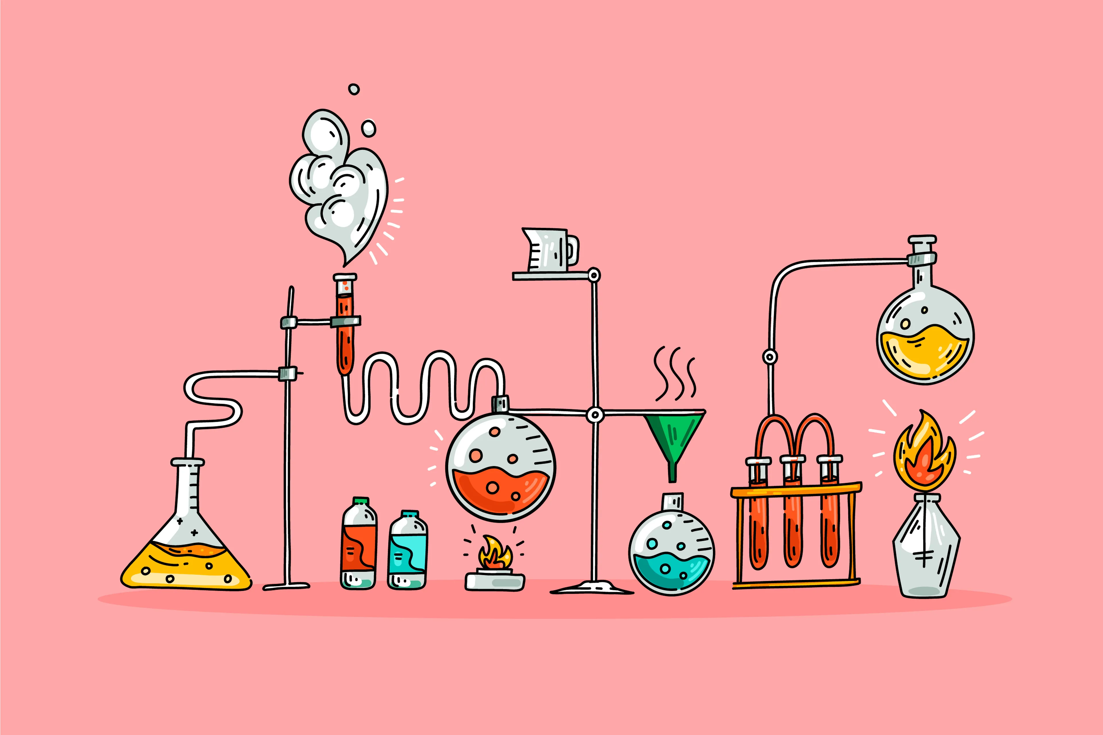 Chemieillustration