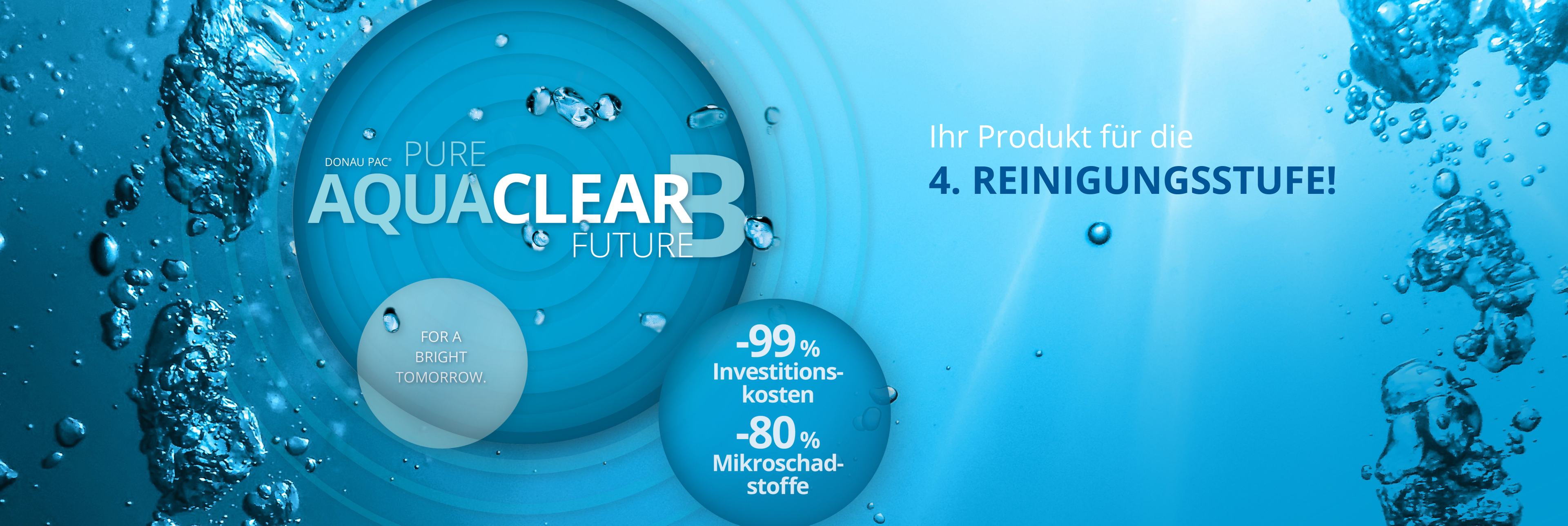 AQUACLEAR B für die Vierte Reinigungsstufe