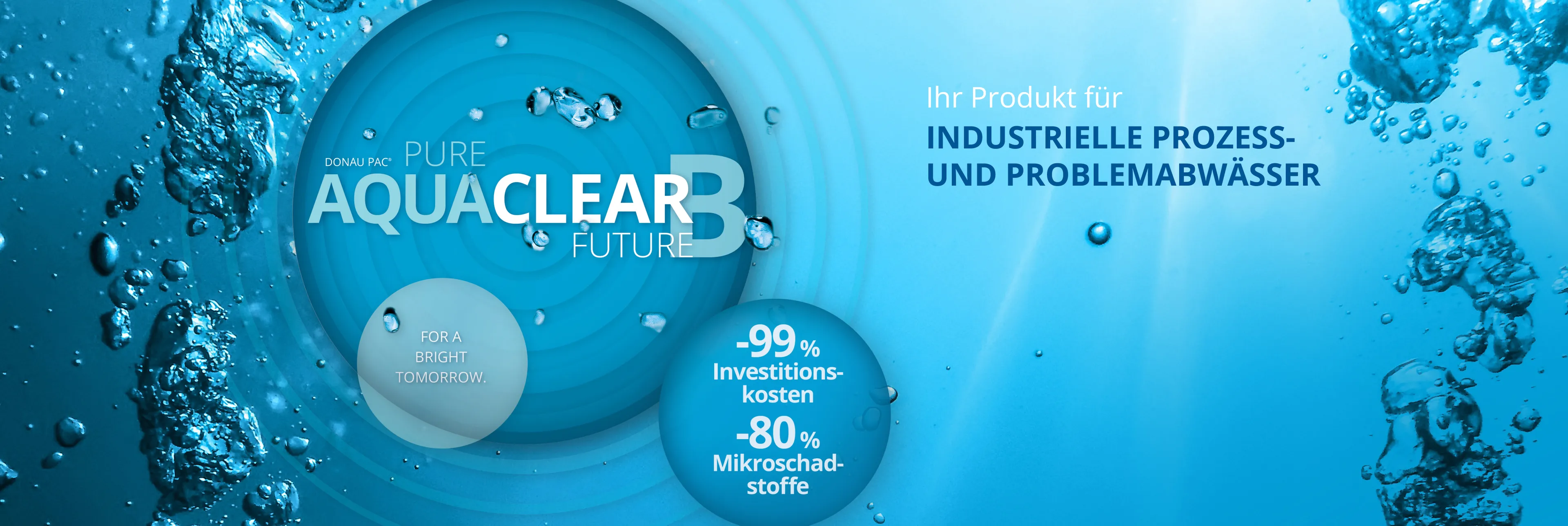 AQUACLEAR B für industrielle und Prozess- und Problemabwässer