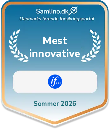 Samlino.dk Award Sommer 2026 - Mest innovative - If Forsikring