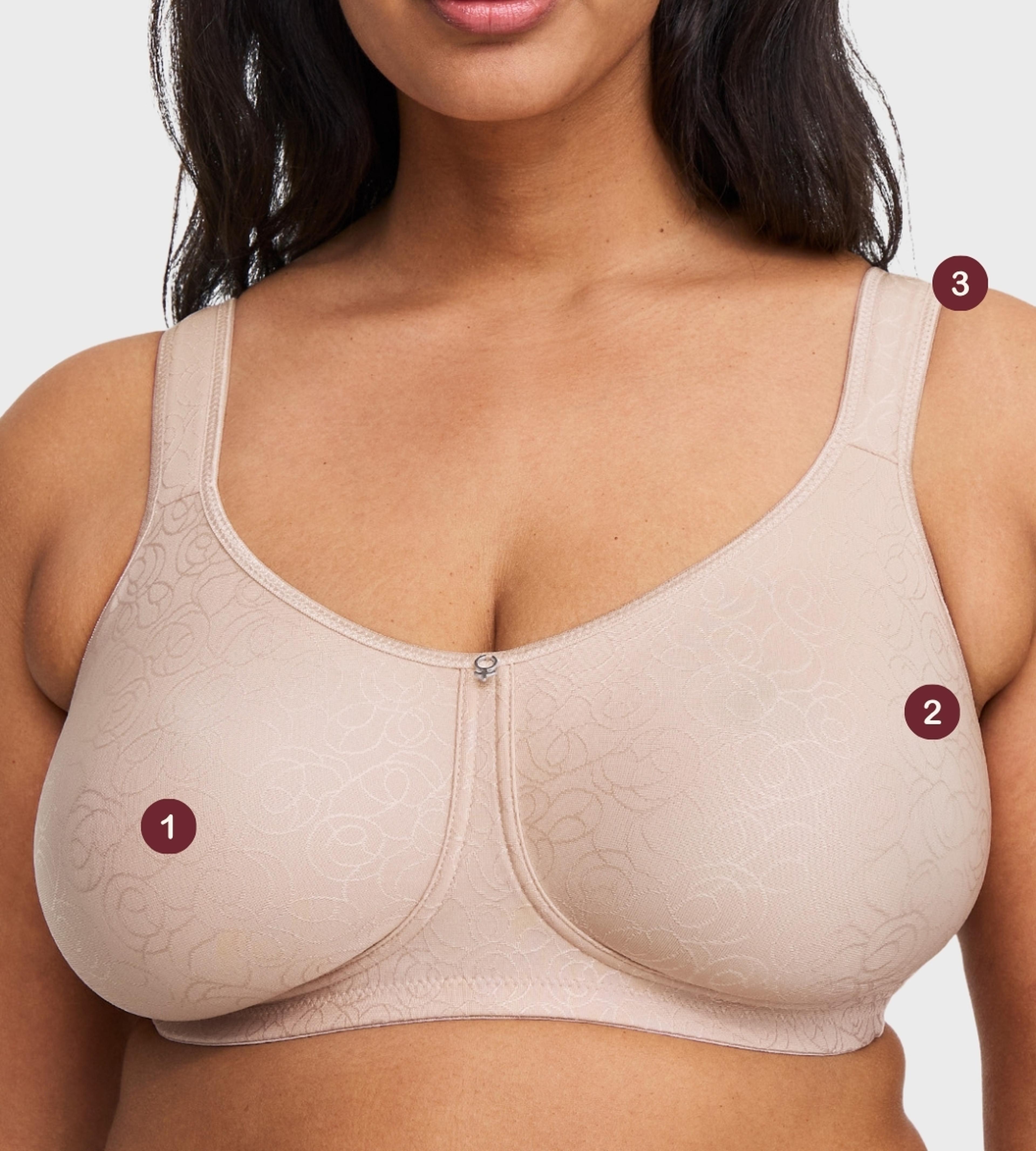 Swegmark powder bra with prosthetic function