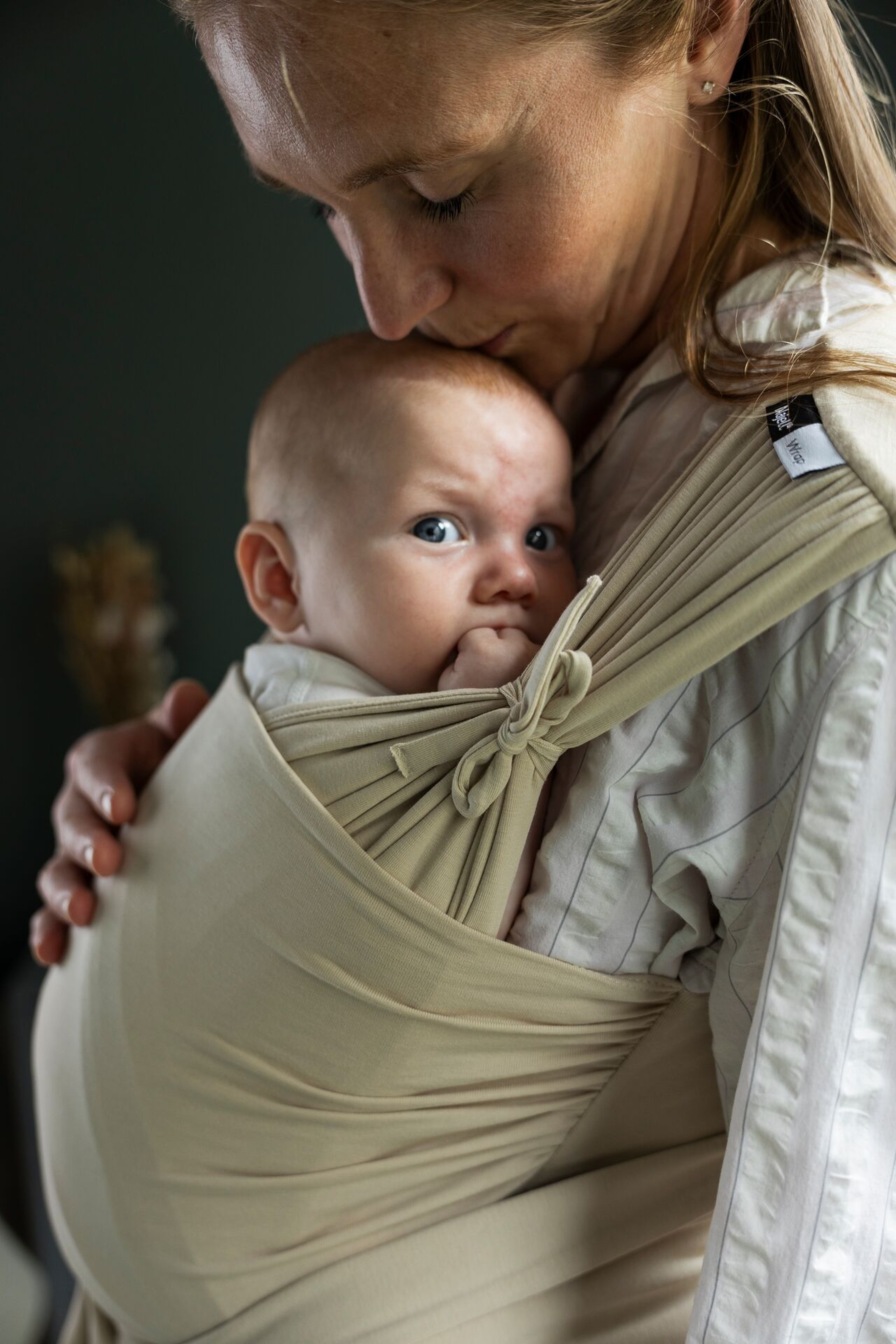 najell baby wrap charcoal black