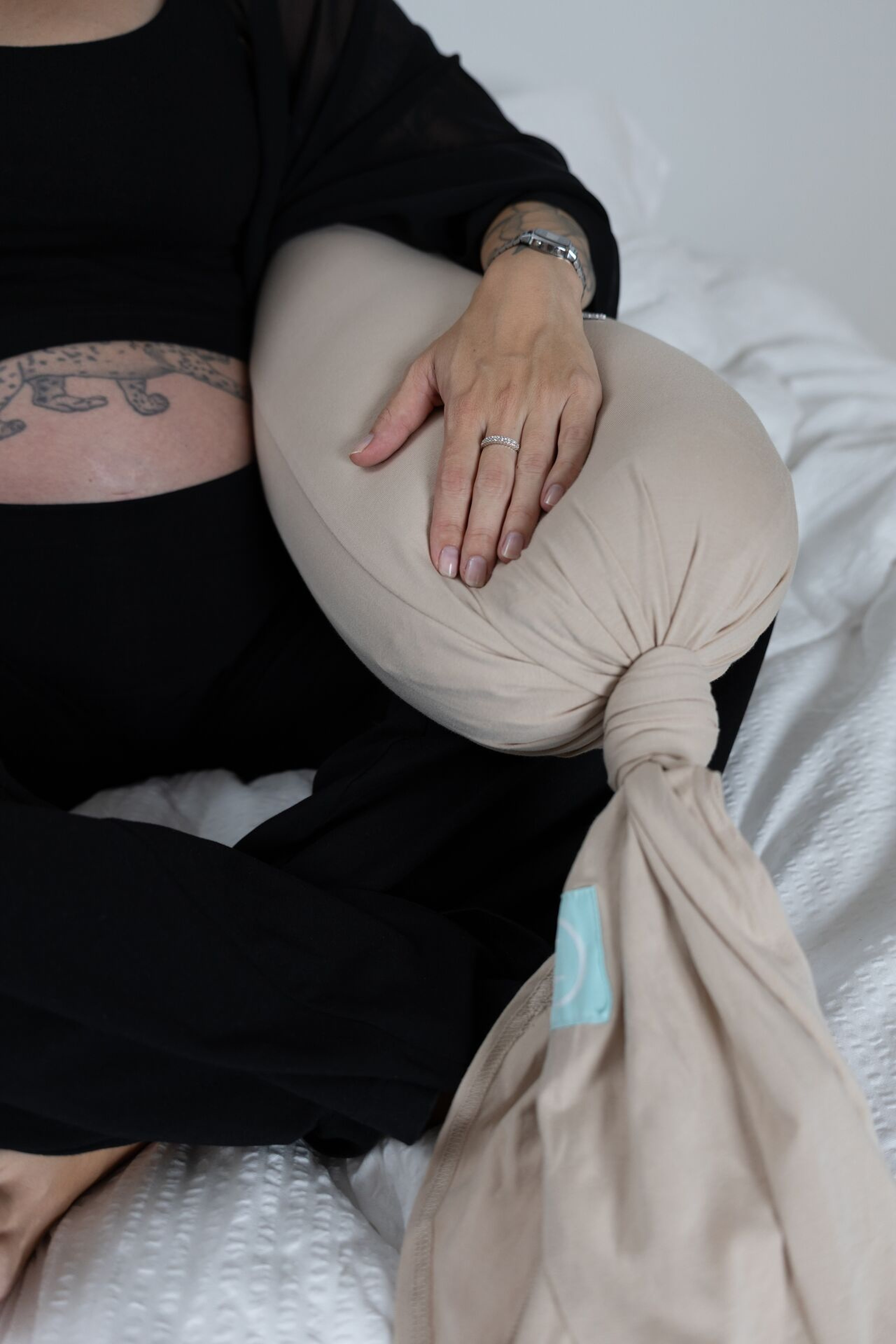 coussin de grossesse Najell powder beige