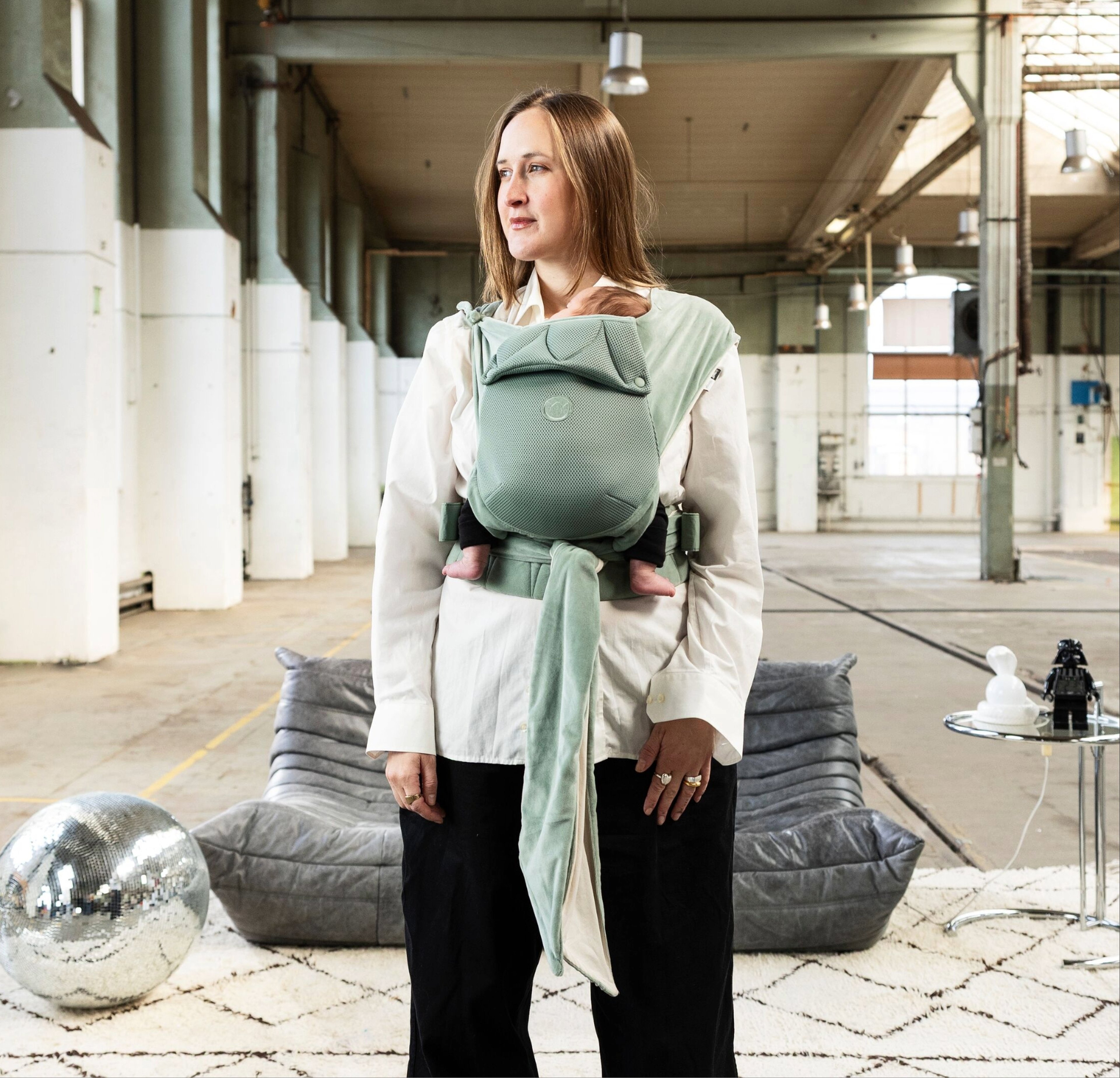 Najell Mirage easy ergonomic baby carrier with for newborns