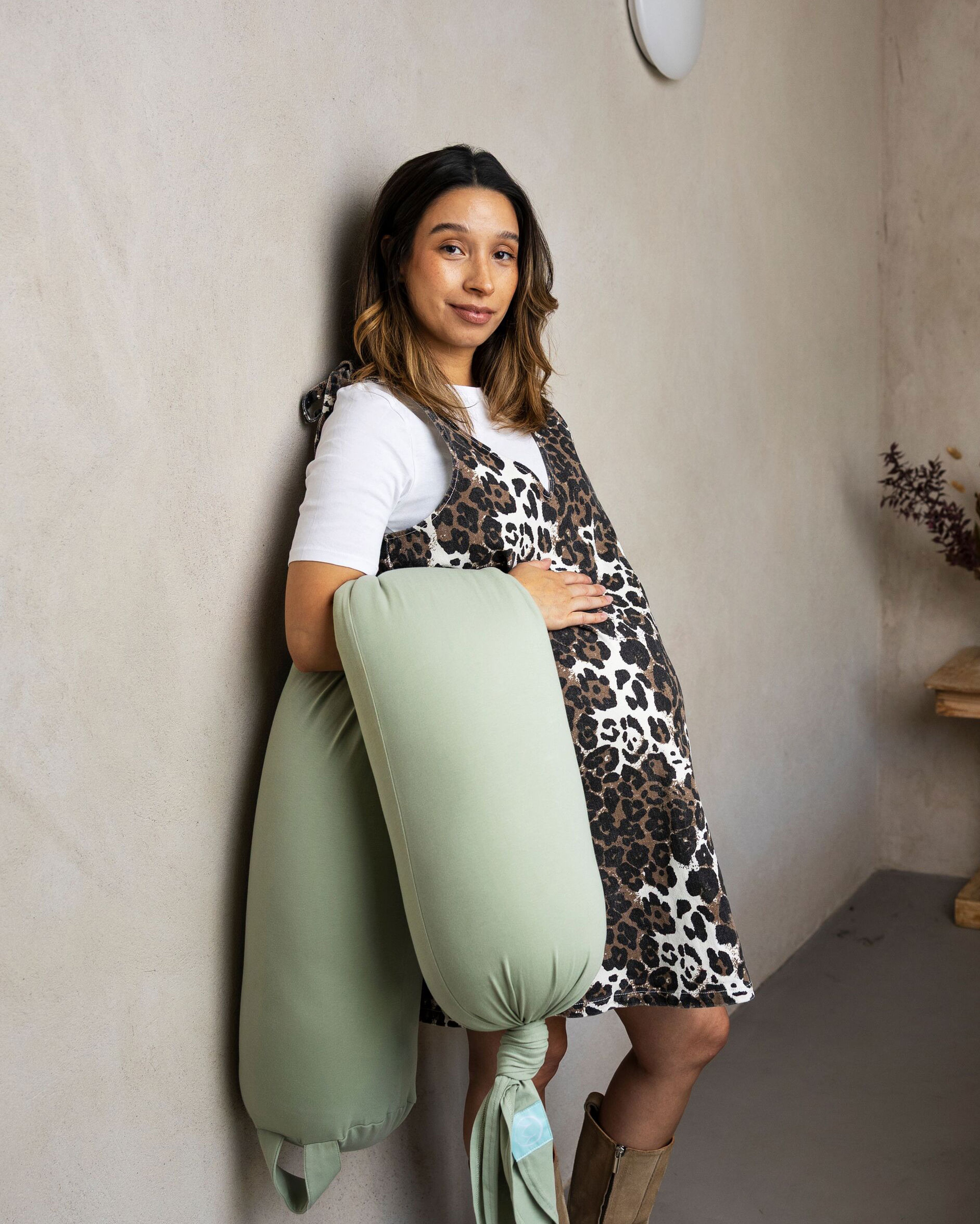 Najell Pregnancy Pillow - Fog Green