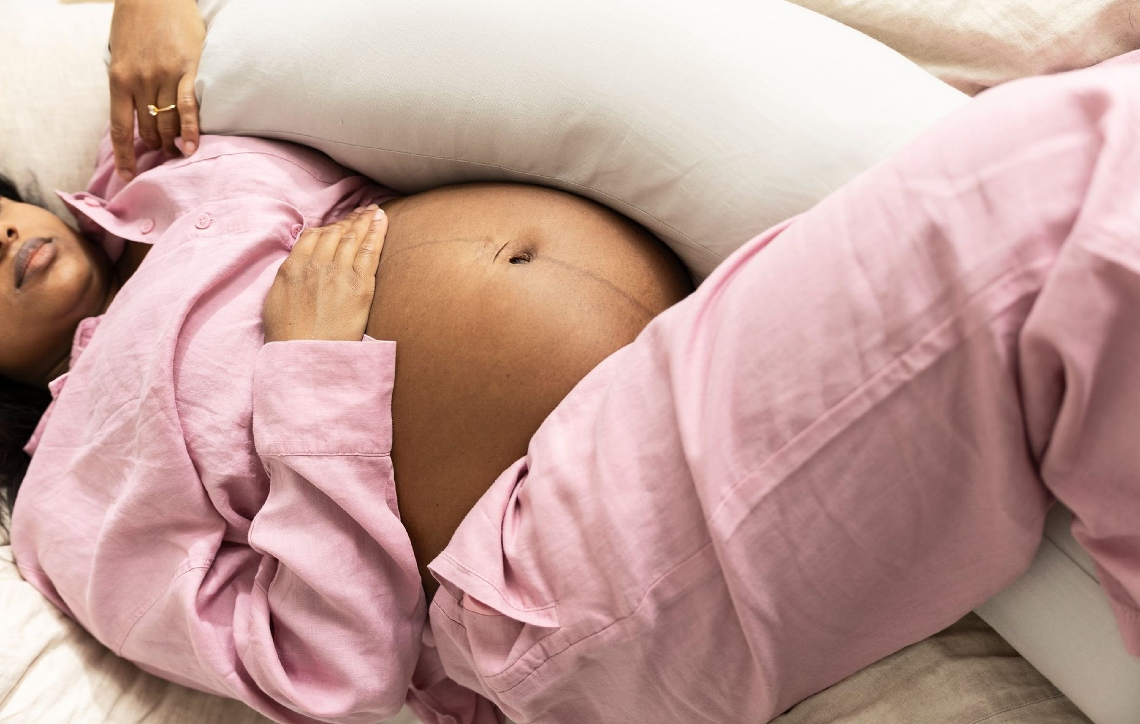 Najell Pregnancy Pillow - Soft Grey