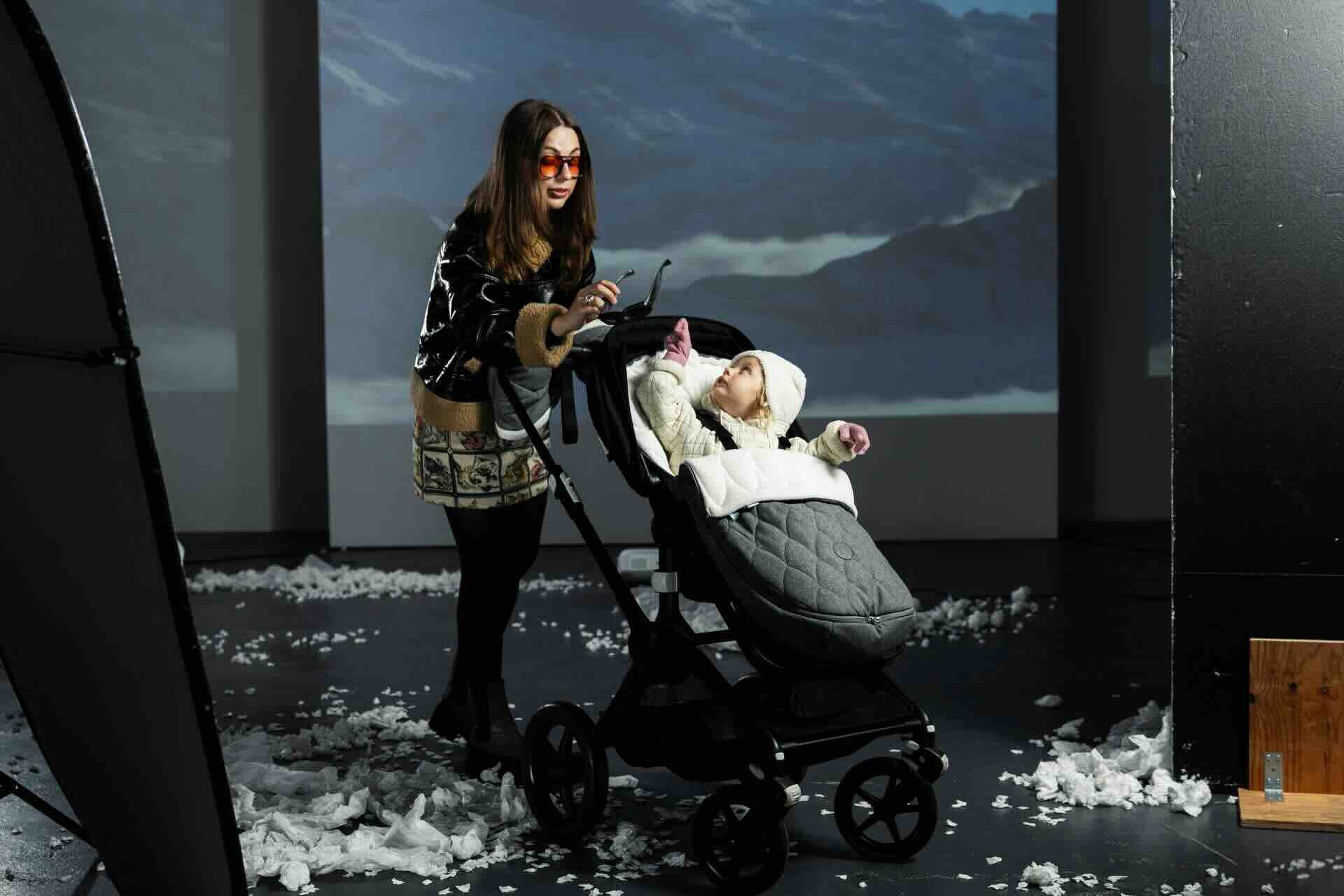 Najell Footmuff Stormy Grey
