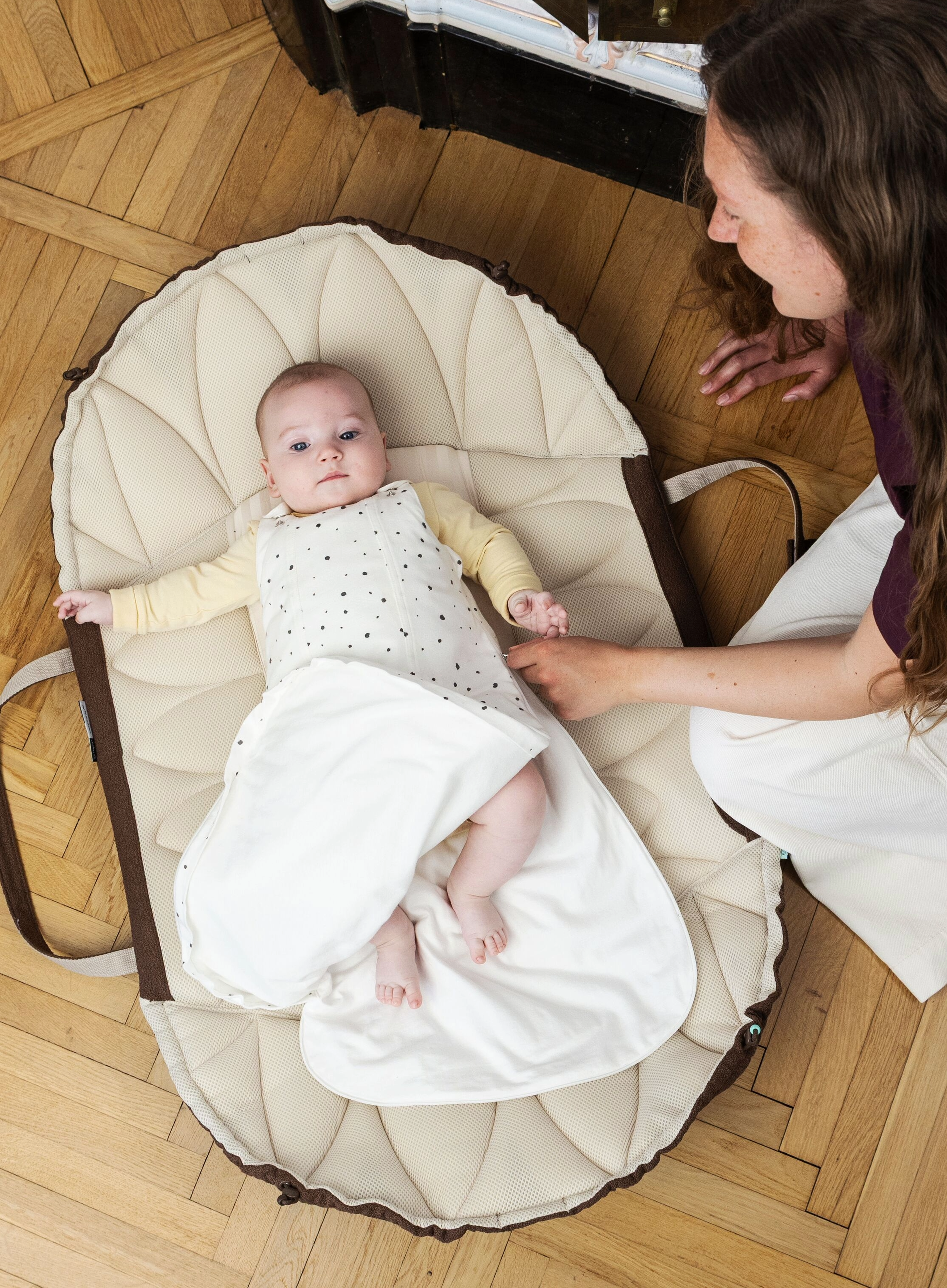 Najell sleeping bag, soft and breathable for safer sleep