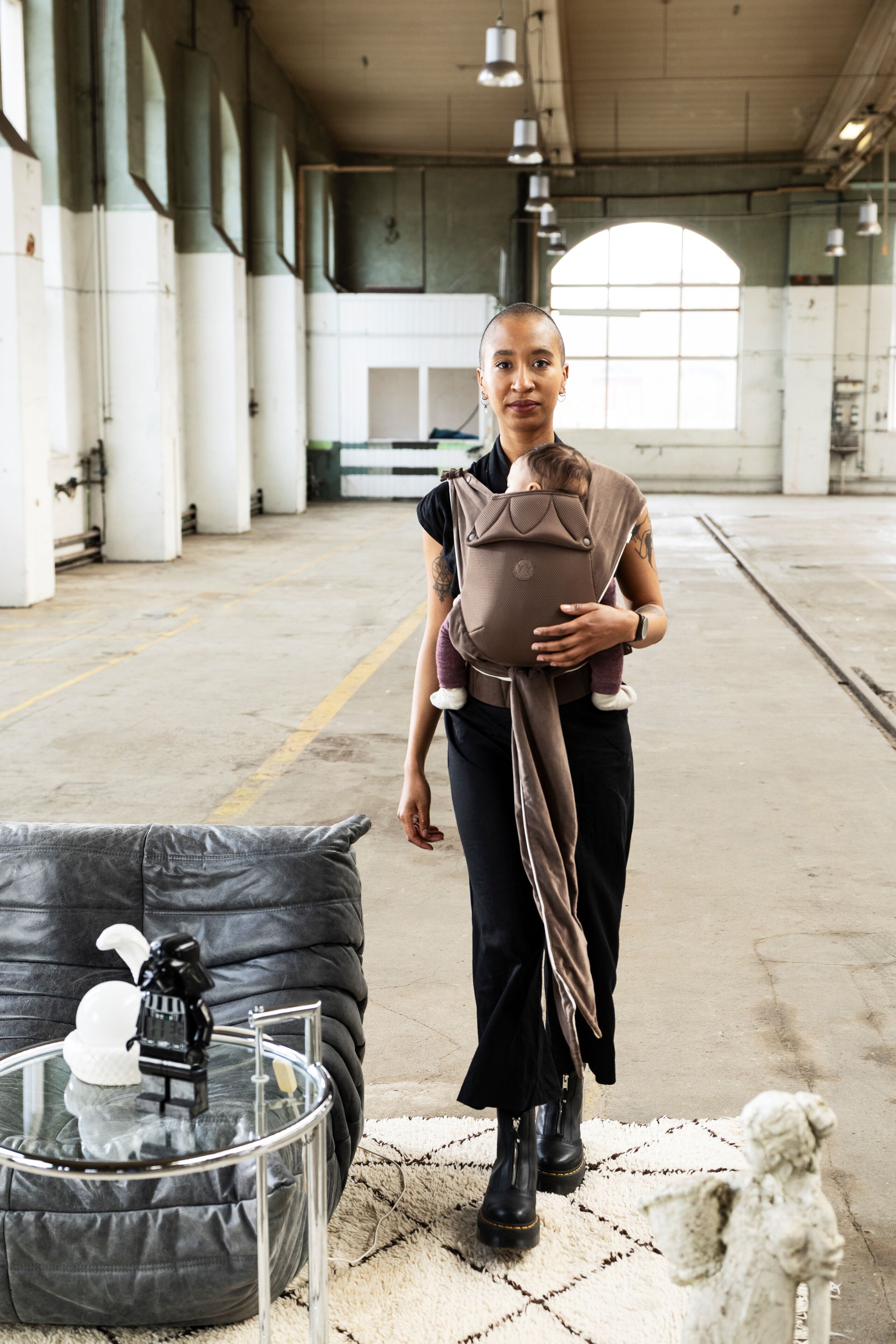 Najell Mirage easy ergonomic baby carrier with for newborns