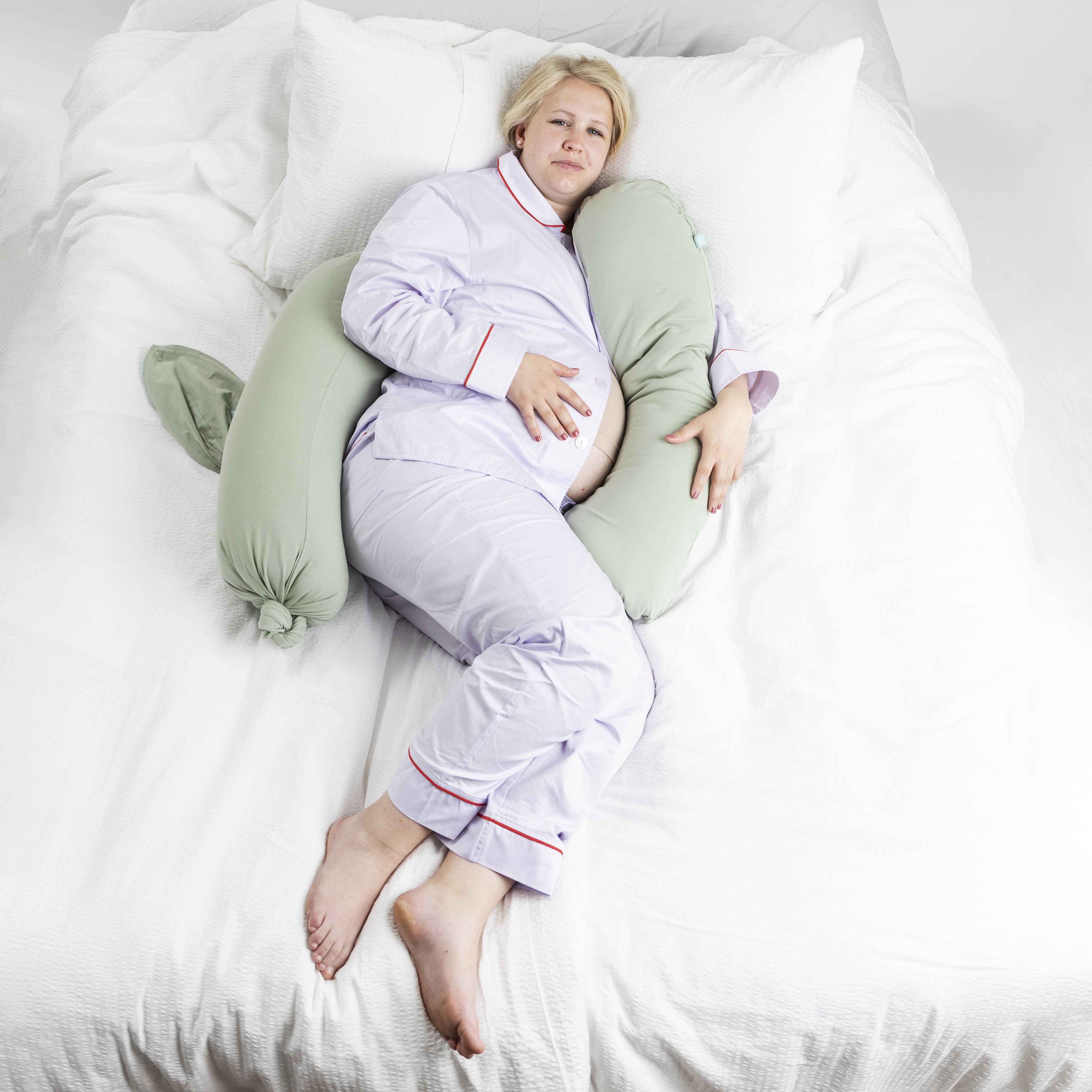 coussin de grossesse Najell powder beige