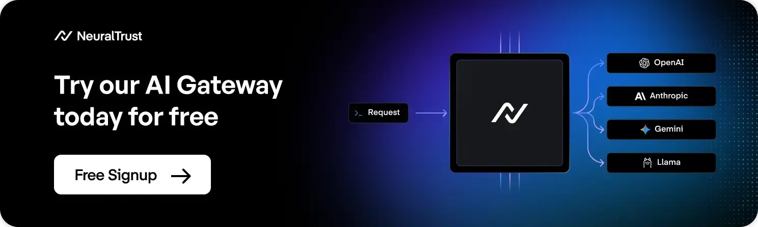 Try our AI Gateway today for free