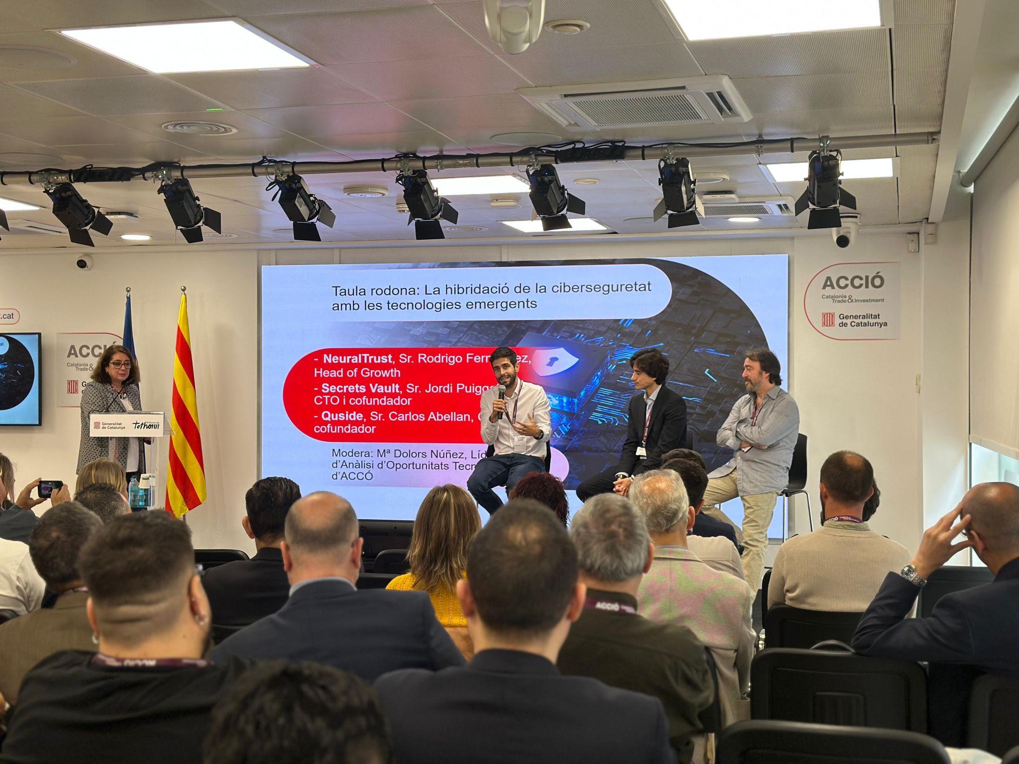 Cybersecurity in Catalonia: NeuralTrust at new report launch