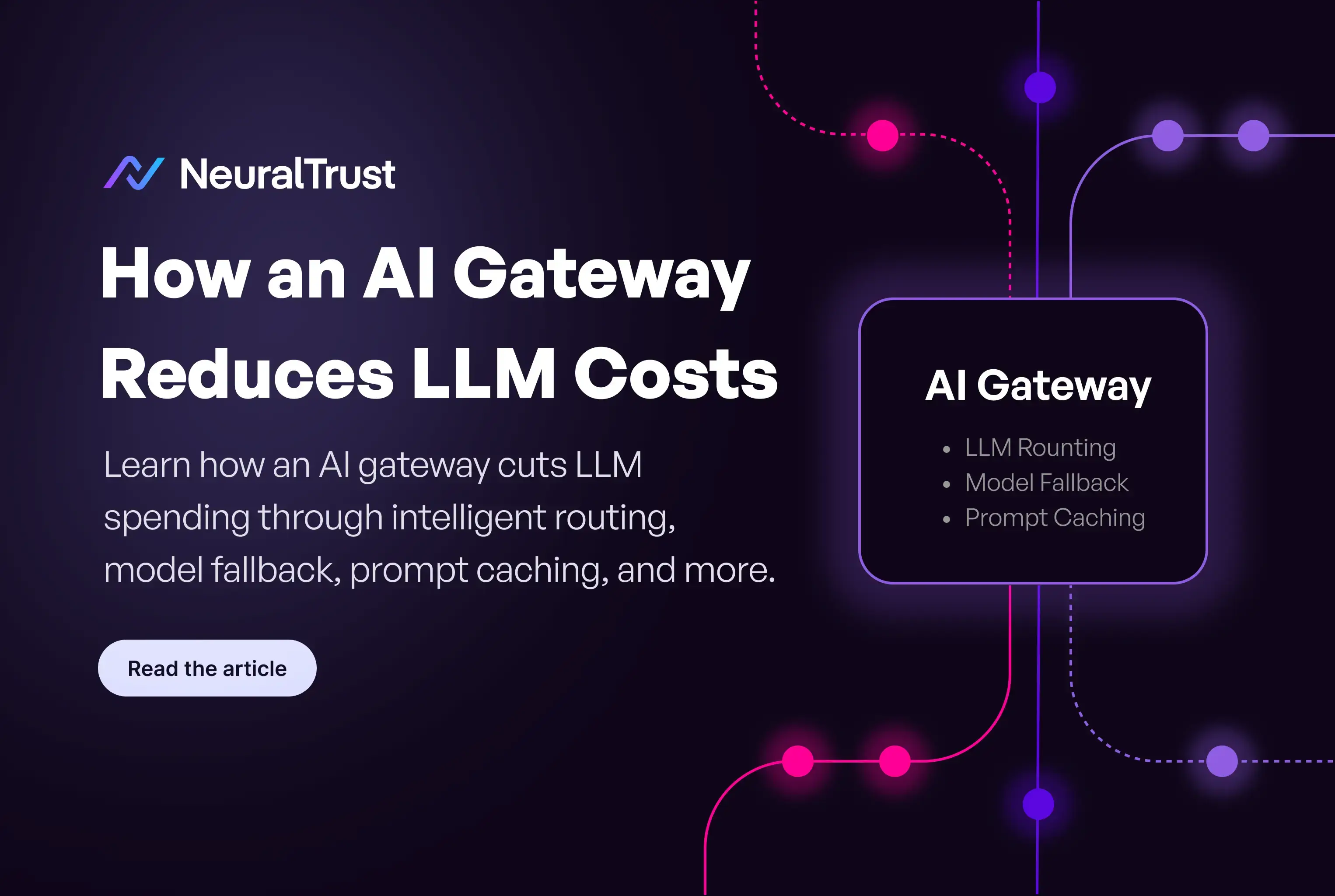 How to Reduce LLM Costs with an AI Gateway