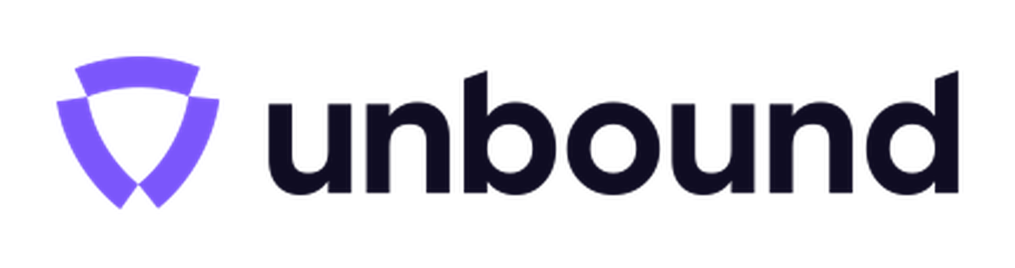 Purple Unbound logo with shield-shaped icon