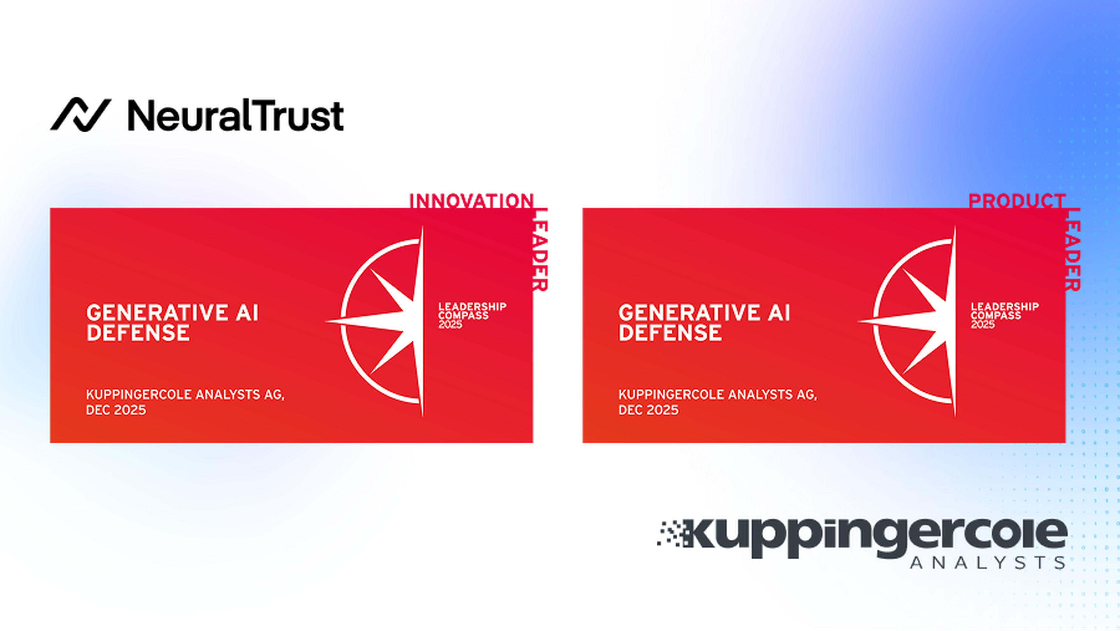 NeuralTrust Líder en 2025 KuppingerCole Compass para seguridad de IA