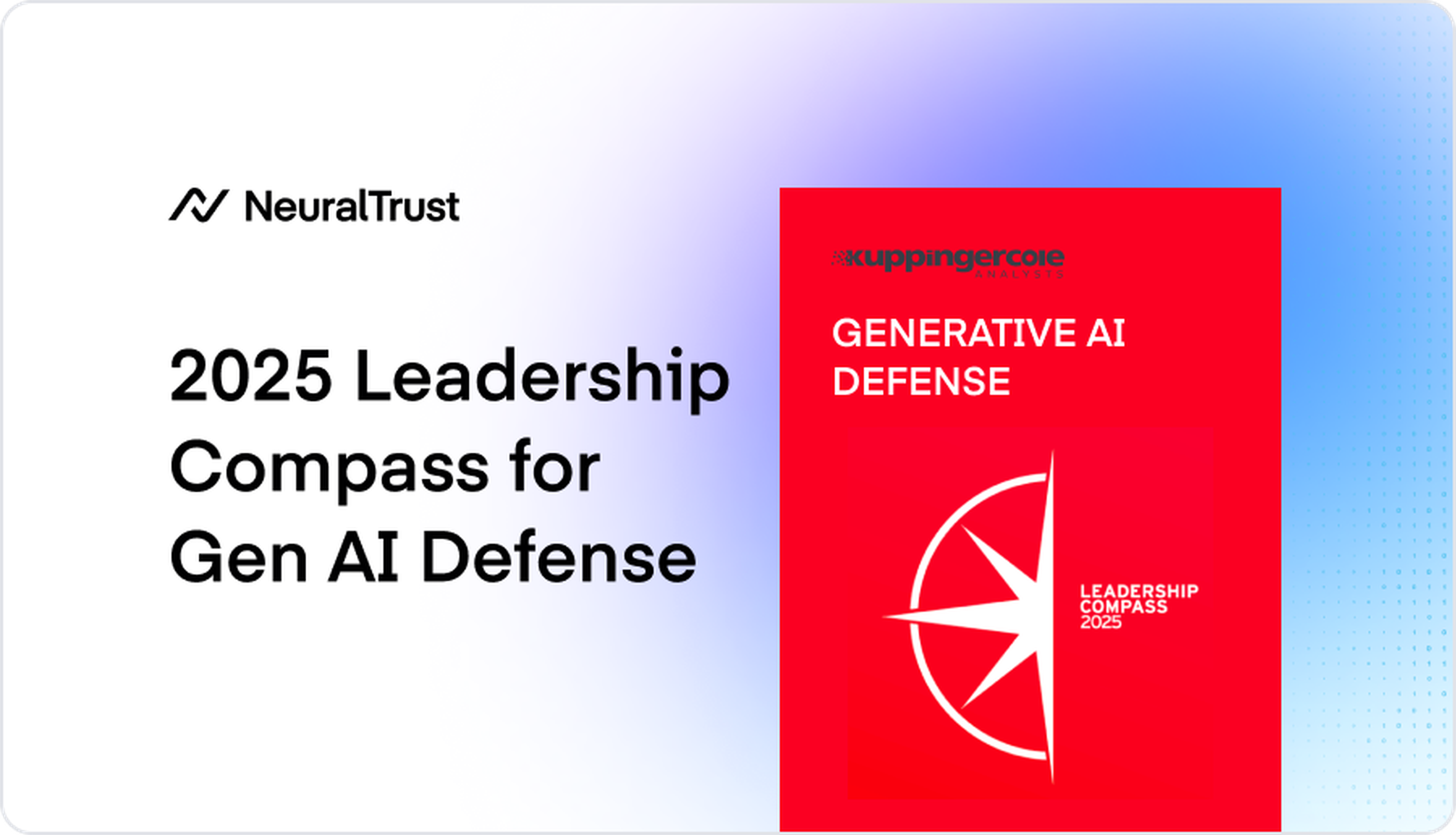 KuppingerCole 2025 Leadership Compass para la defensa de la IA generativa