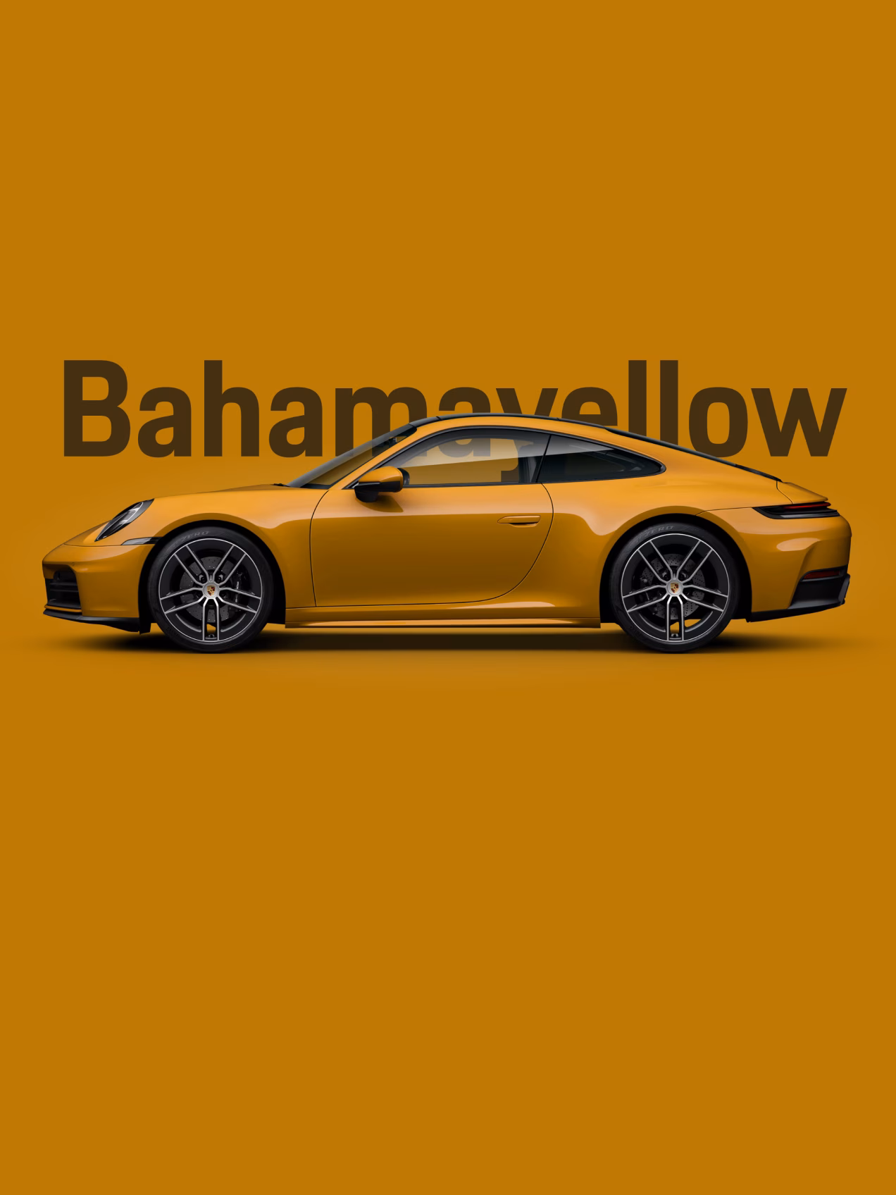 Porsche 911 Carrera in colours to sample from Porsche Exclusive Manufaktur.