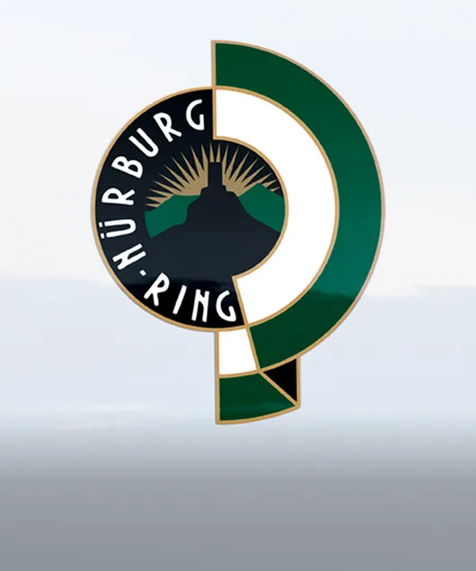 Das Nürburgring Logo auf dem Porsche 911 GT3 100 Jahre Nürburgring.