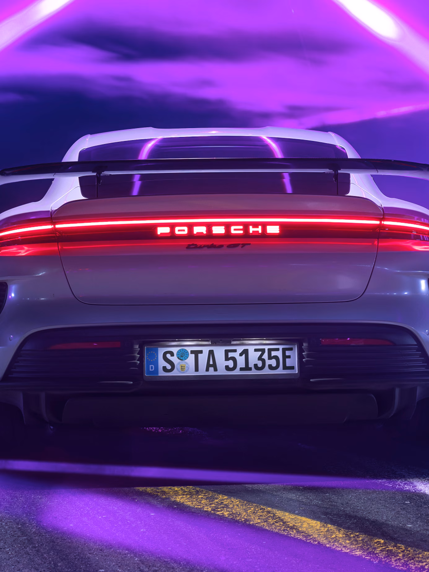 Porsche Taycan Turbo GT with Weissach package