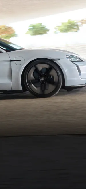 Video shows the Porsche Taycan 4S Sport Turismo.