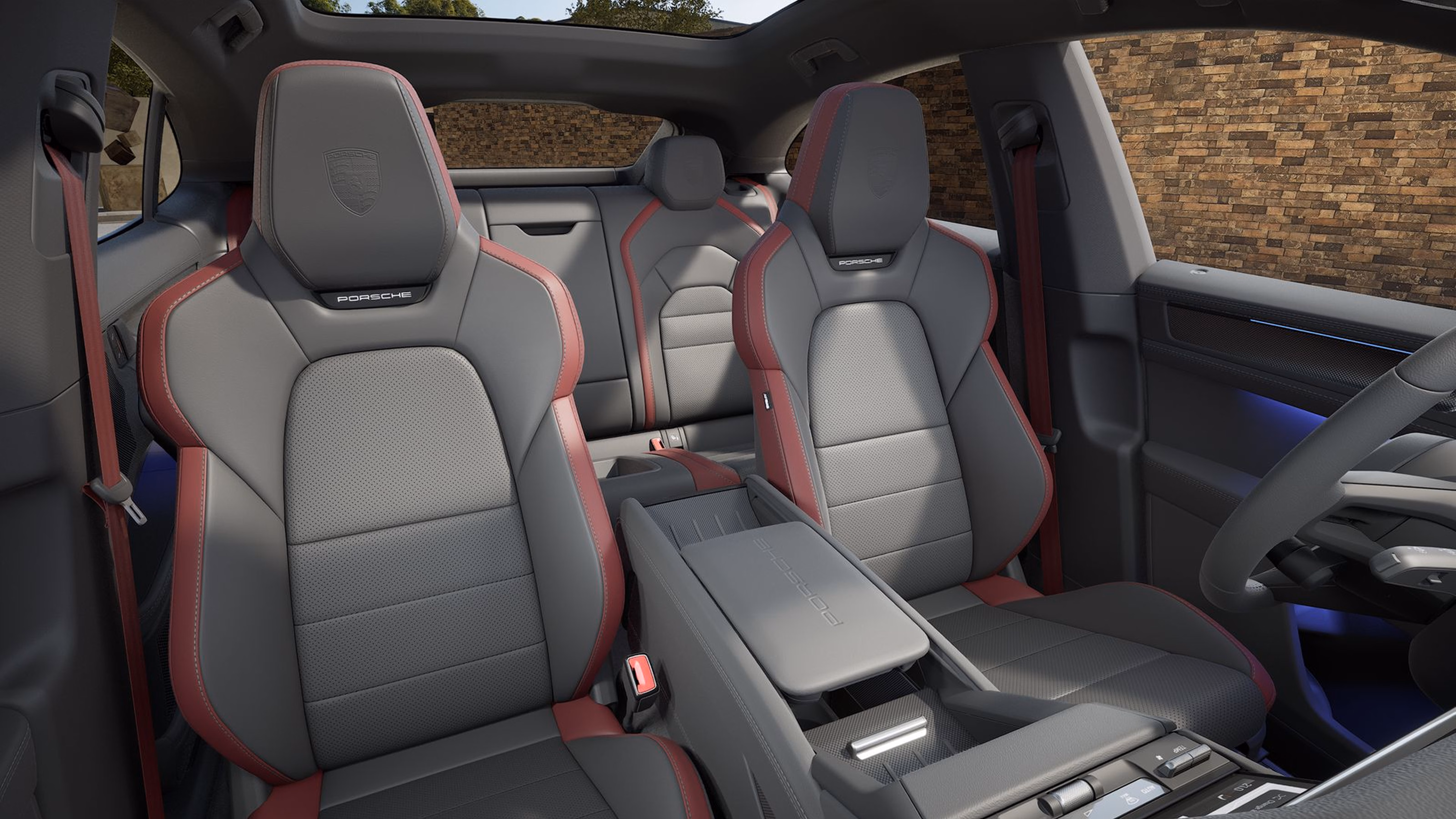 Porsche Cayenne Coupé Electric, angepasst von der Porsche Exclusive Manufaktur. Detailansicht 2.