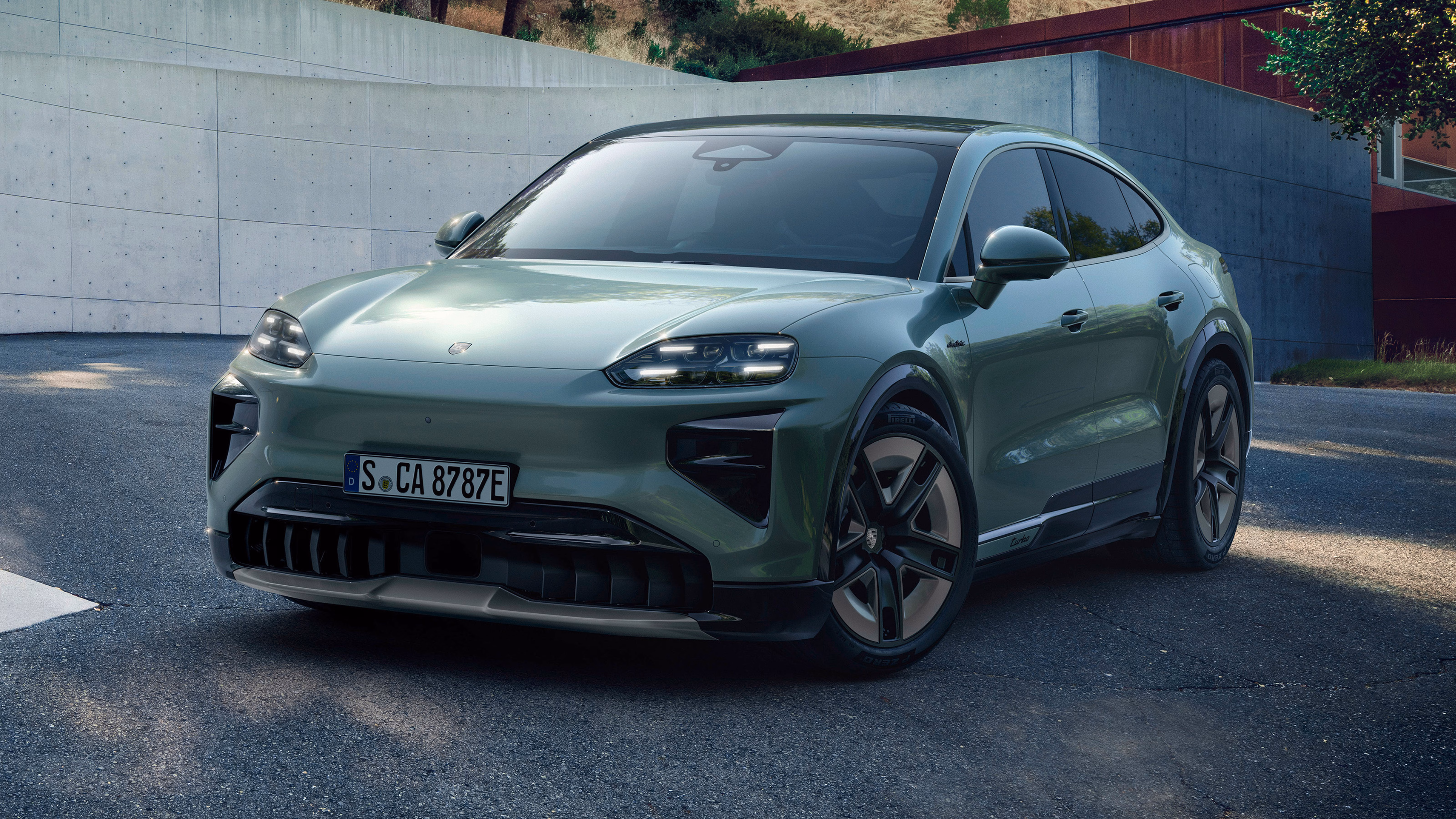 Porsche Cayenne Coupé Electric, adapted by Porsche Exclusive Manufaktur.