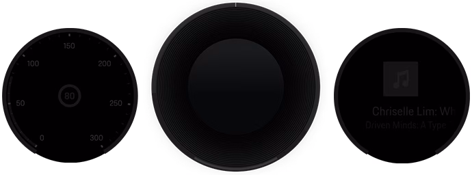 Porsche Macan interior – view of the instrument cluster.