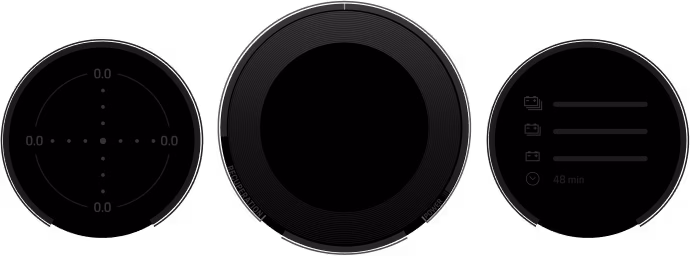 Porsche Taycan Turbo GT instrument cluster.