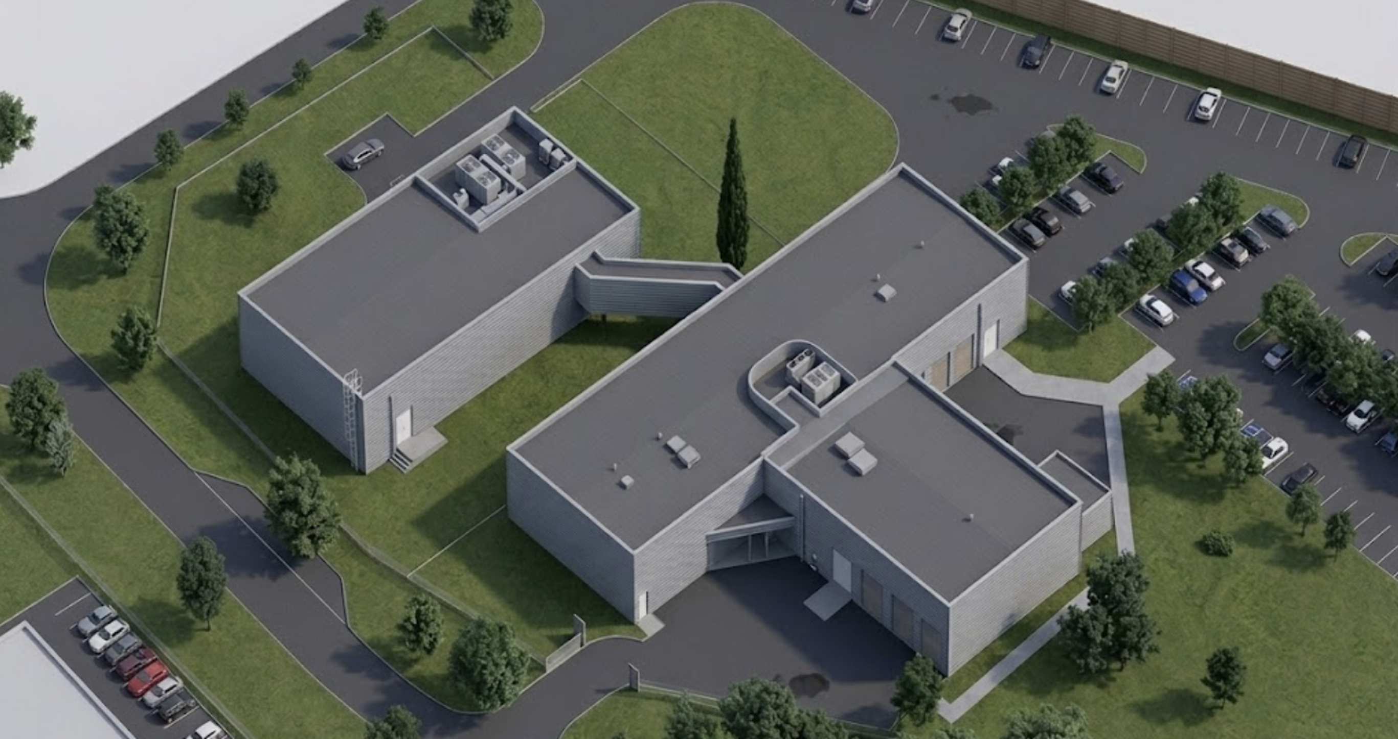 Rendu du campus DC2SCALE CAS1 à Labruguière, près de Castres