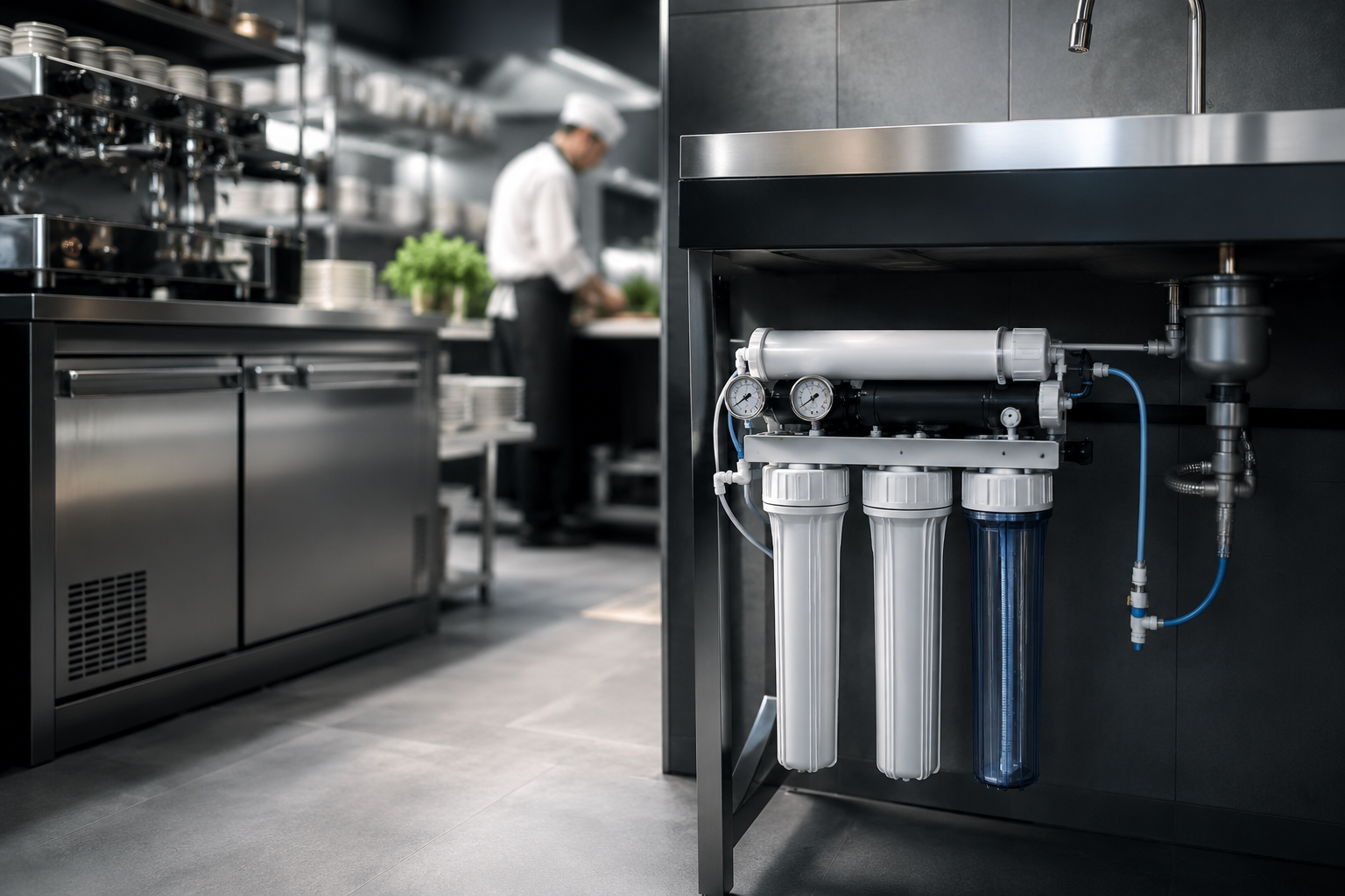 Winterhalter-Umkehrosmoseanlage für die Gastronomie kaufen: Modelle und Beratung