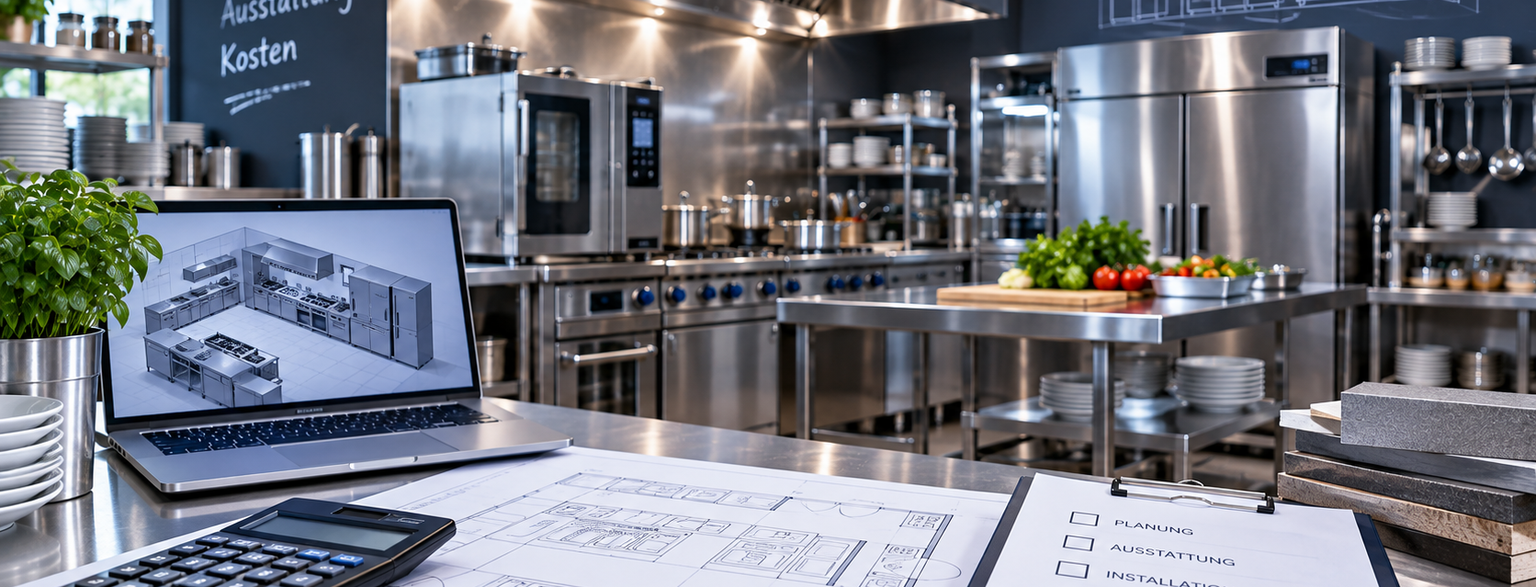 Was kostet eine Gastroküche? Planung, Ausstattung und Gesamtkosten