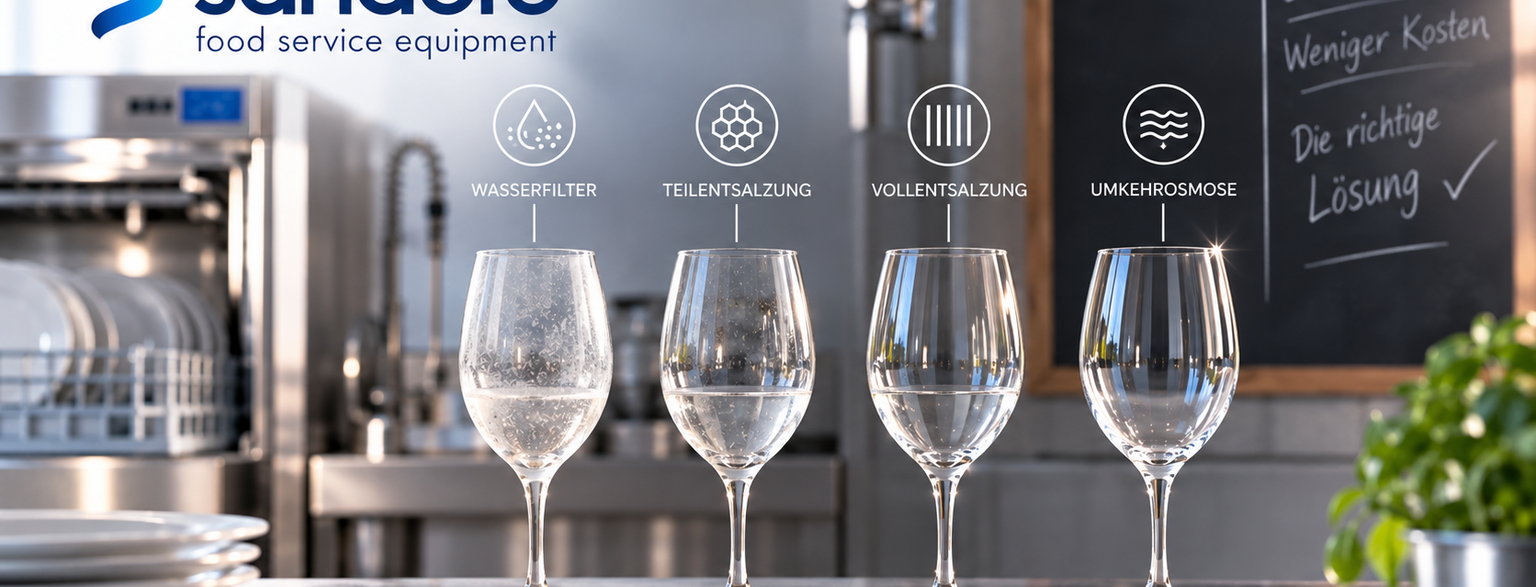 Wasseraufbereitung-Vergleich: Welche Lösung eignet sich für meinen Gastronomiebetrieb?