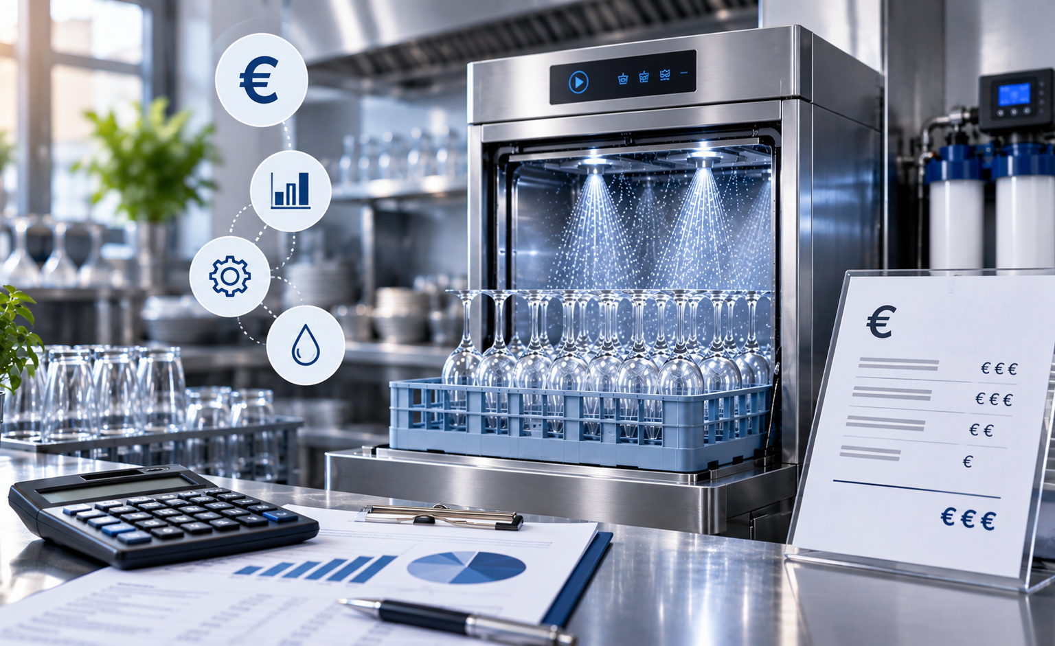 Was kostet eine Industriespülmaschine? Preise, Faktoren und Betriebskosten